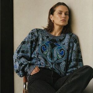 Holt Renfrew Multicolor Knit Sweater